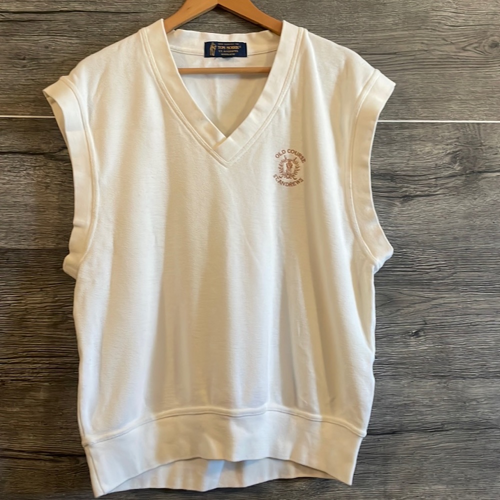 St. Andrews Scotland Tom Morris Sweater Vest